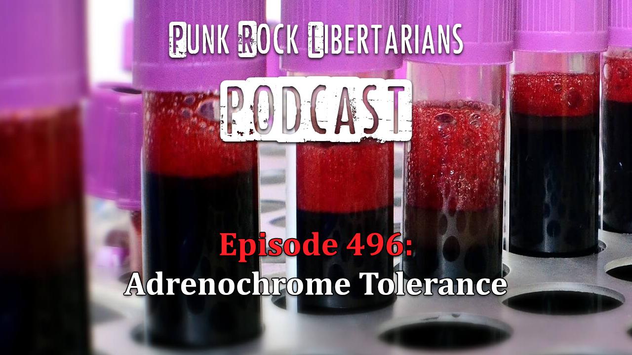 PRL Podcast Episode 496: Adrenochrone Tolerance